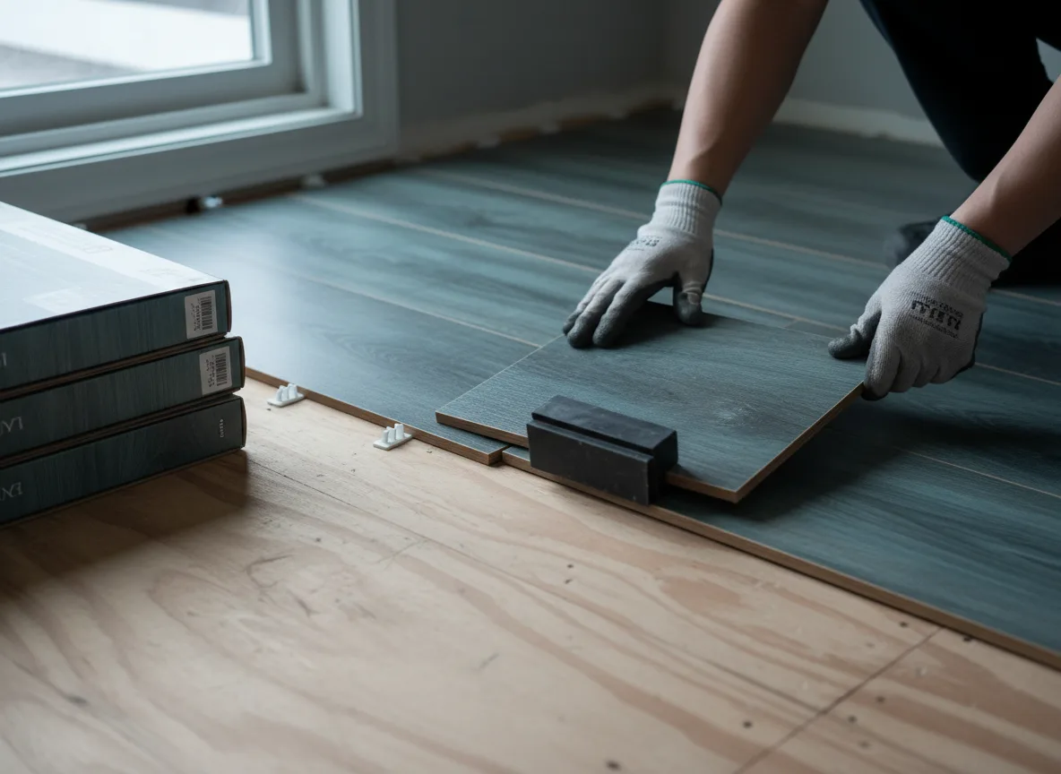 Luxury Vinyl Plank Installation company in Tryon, OK